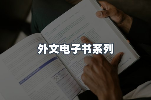 外文电子书系列